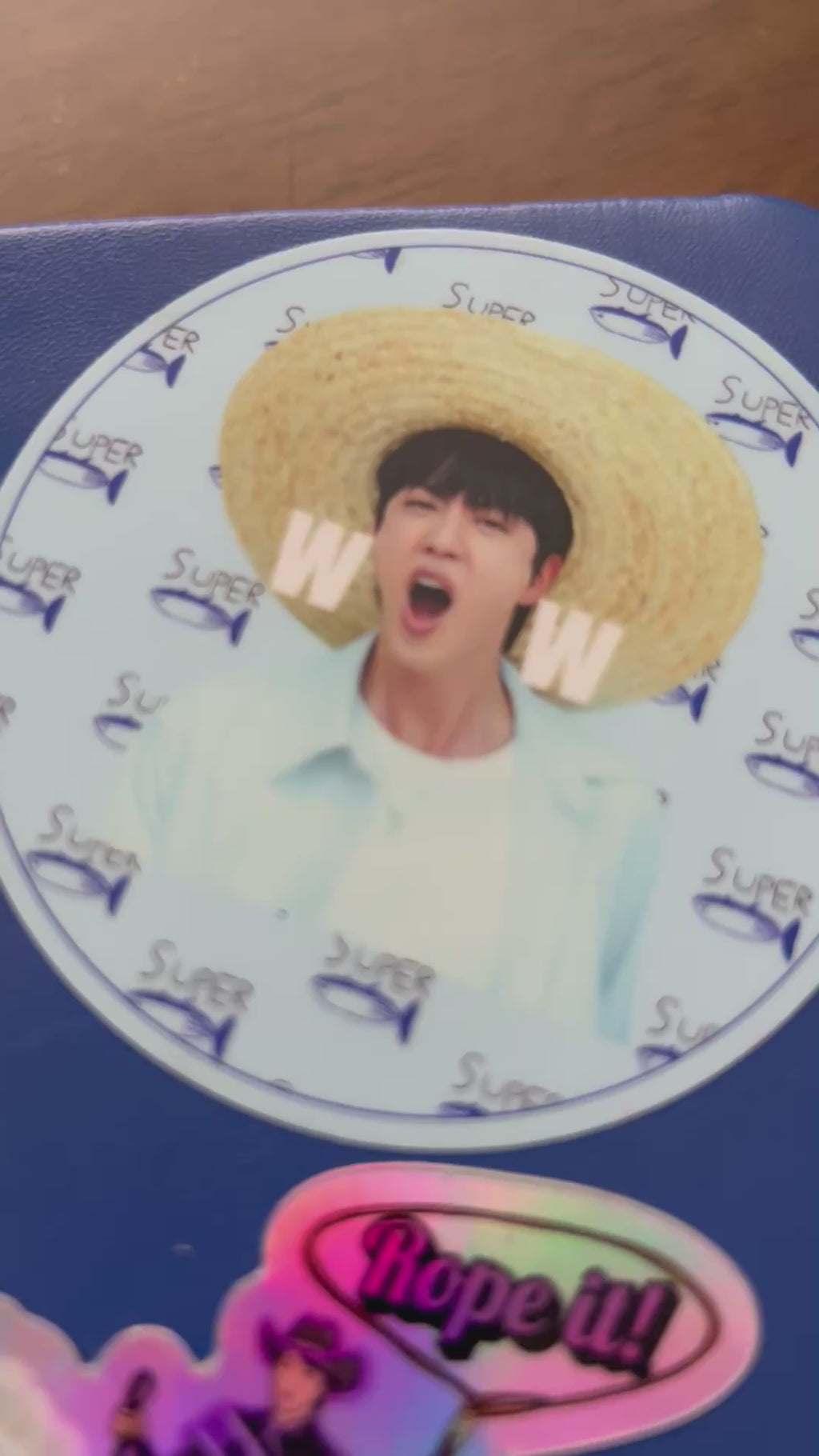 Super Tuna Wow Sticker