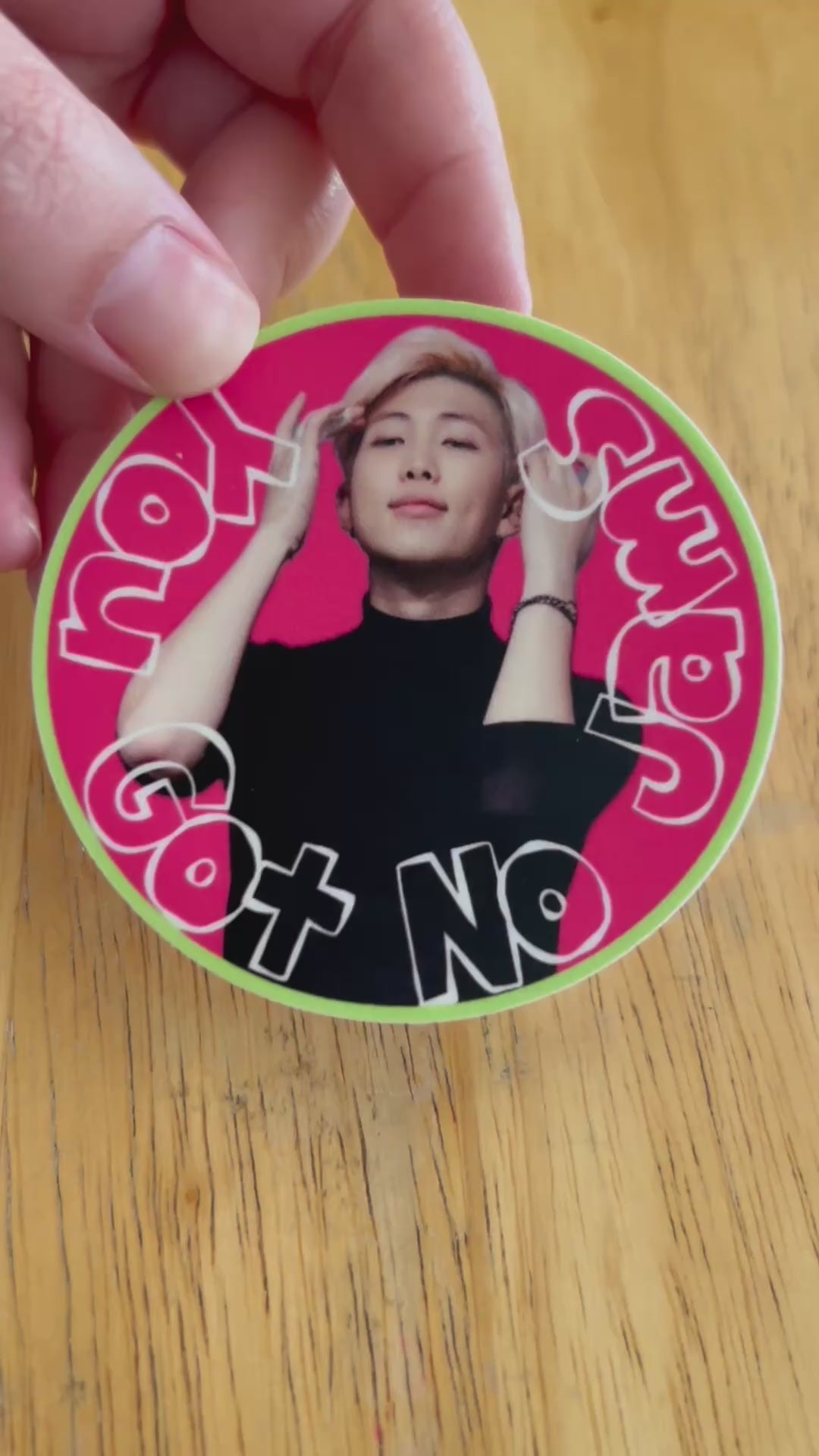 Joon’s Got No Jams Vinyl Sticker
